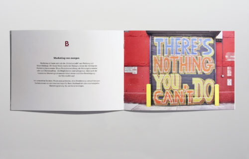 Büro an der Wien, badw, Bornemann, Corporate Design, Brand Identity, Folder